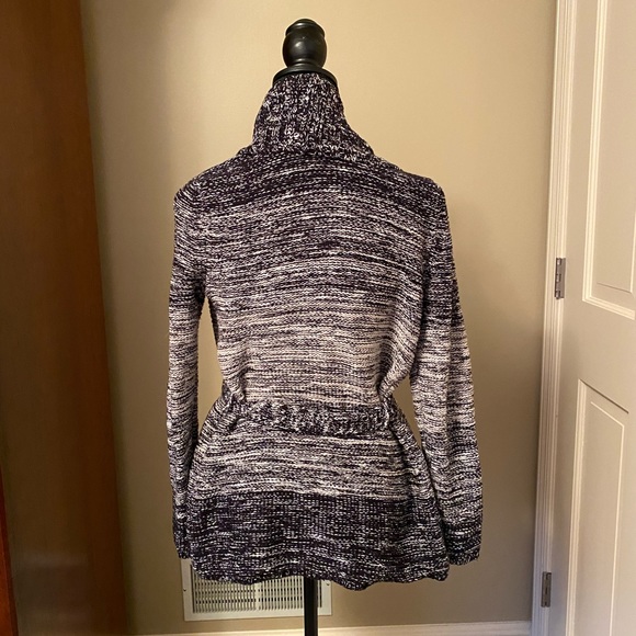 INC International Concepts Cardigan Sweater w/ Tie - Picture 5 of 7